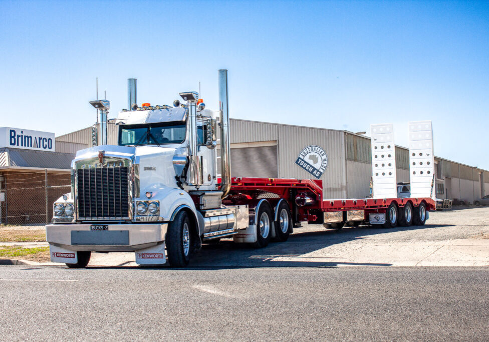 Rent a Heavy Duty Drop Deck Widener Trailer