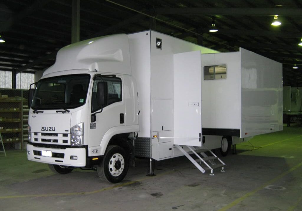 Command centres Australian Federal Police Mobile Command Centre