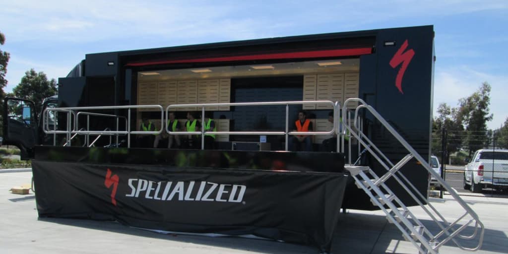 Merchandise slider specialized
