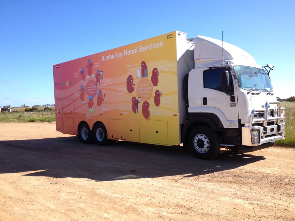 Mobile medical KAMSC desert