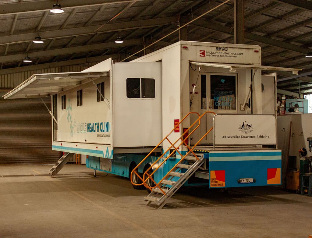 Mobile medical University Of Canberra Mobile Medical Clinic