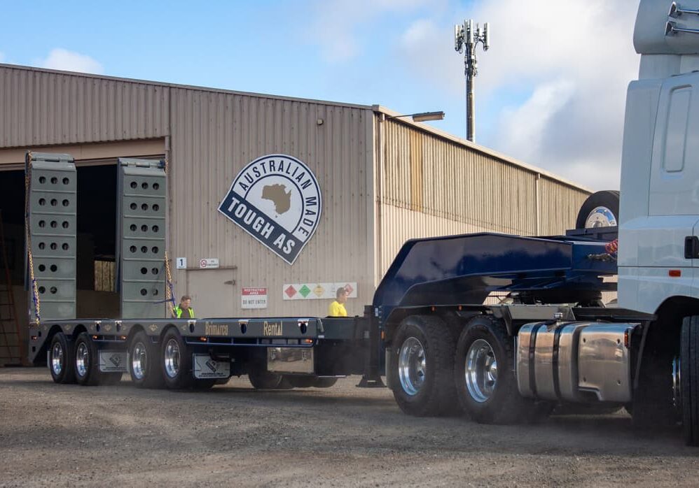 3.5m Quad-Axle Drop Deck Widener Trailer