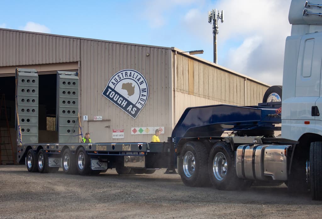 3.5m Quad-Axle Drop Deck Widener Trailer – photo 1