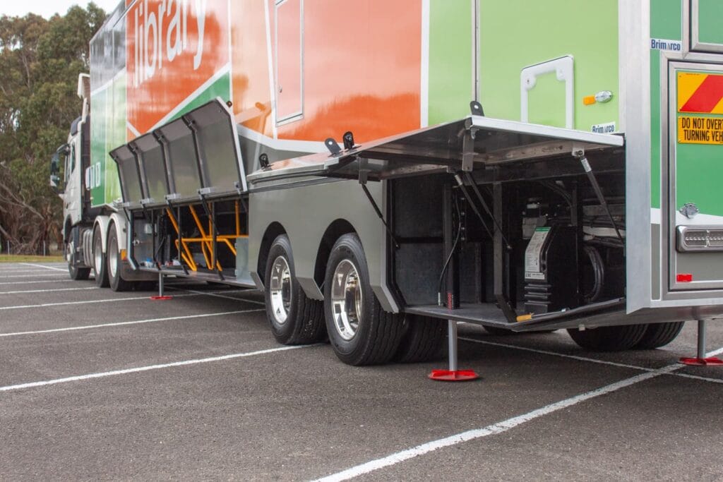 Semi-Trailer Based Mobile Libraries & Bookmobiles – Gallery