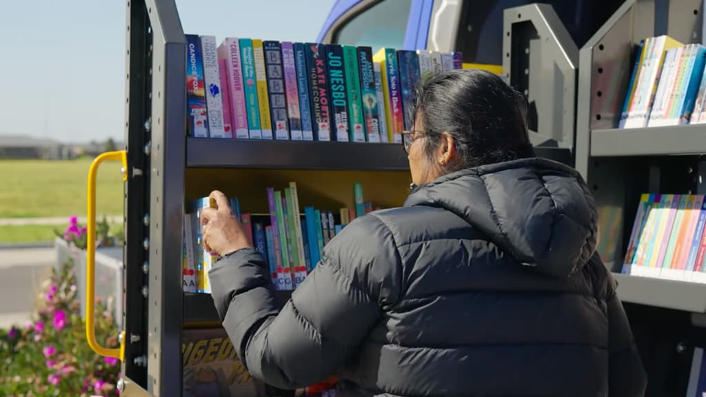 Wyndham City Libraries Pop-Up Van